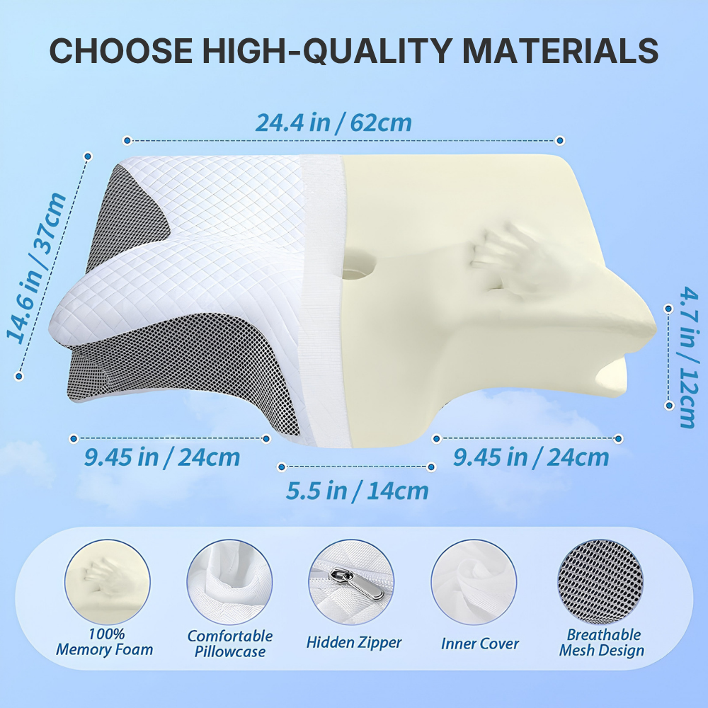 SELO™ Ergonomic Butterfly Pillow