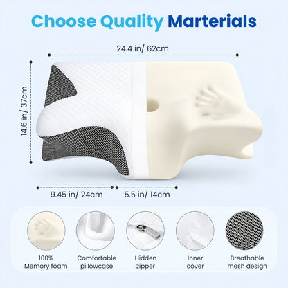 SELO™ Ergonomic Butterfly Pillow