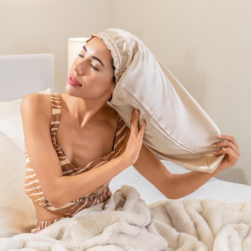 SELO™ 100% Mulberry Silk Bonnet