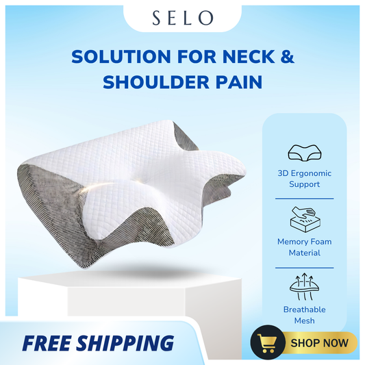 SELO™ Ergonomic Butterfly Pillow