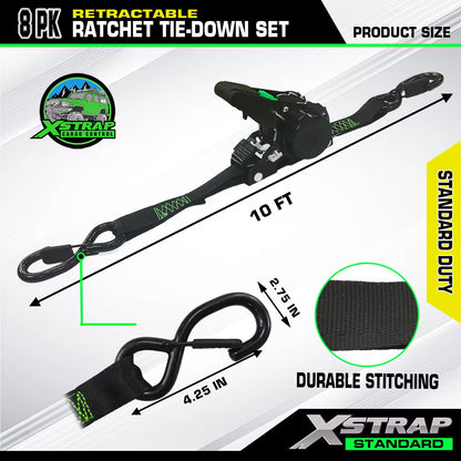 SELO™ Retractable Ratchet Straps