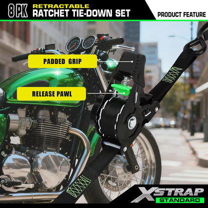 SELO™ Retractable Ratchet Straps